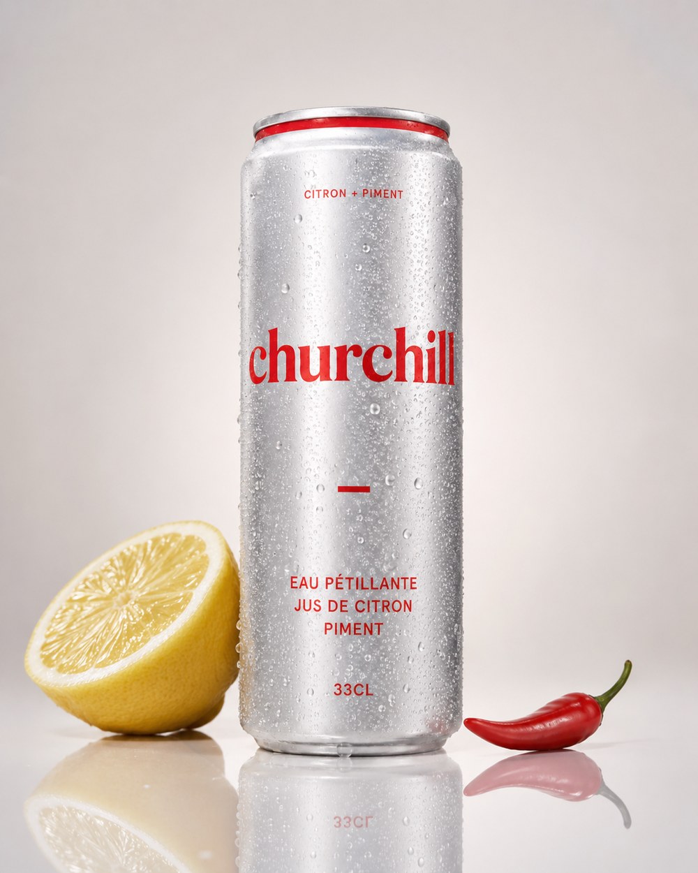 Canette churchill citron et piment