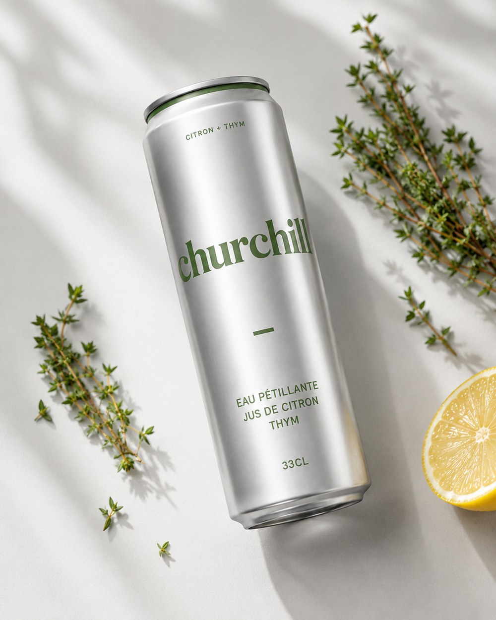 Canette churchill citron et thym